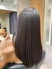 カット＋シャンプー＋ブロー＋髪質改善ｔｒ　【/越谷／美容室/ヘアカット】