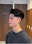 ショートラフカール フェード スペインカール