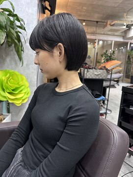 シールドヘアー 沖縄 新都心(C'LD Hair) 小顔ショート/ショートボブ/小顔ボブ/ミニボブ/ショート