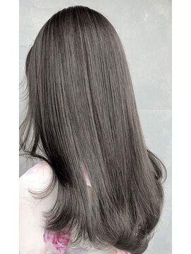 ユキオ ダル(Yukio Dal) 20代30代40代髪質改善カラーショコラアッシュ艶感ロブヘアー