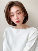 ♪大人可愛い丸みショートボブ20代30代40代高田馬場