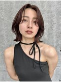 ☆【春日】ブリーチなしカラーくせ毛カット小顔ヘア5