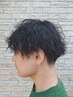 【實原指名】カット＋ツイストスパイラルパーマ(波巻き/フェザーパーマ可)