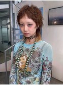 ハイトーン/ブリーチ/レイヤーカット/ウルフヘア/渋谷/原宿
