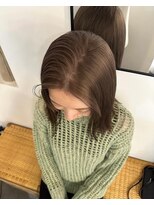 シキ 渋谷(siki)&nbsp;ベージュカラー/ブリーチなしダブルカラー/赤み消し/渋谷/原宿