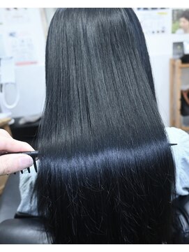 ナクレヘアー(nacure hair) さらさら艶髪/リケラ髪質改善ストレッチトリートメント