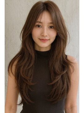 ローラン(ROULAND) レイヤースタイルチョコレートブラウン