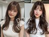 人気No1[美髪度★★★☆☆]カット+カラー+オージュア4stepTR￥14300〔千葉〕
