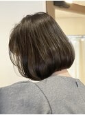 韓国風ボブ 髪質改善 ストレート 縮毛矯正
