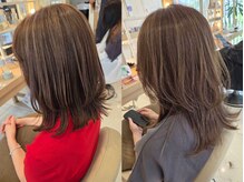 ハイライトと白髪ぼかしの違いって？