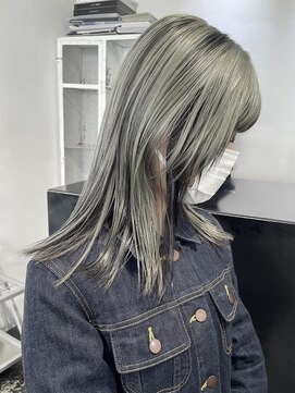 ココ 原宿(KOKO) #大人ガーリー#ダークアッシュ#ミディアムレイヤーカット