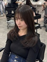 ジーニー 千葉(GENiE)&nbsp;韓国レイヤーカット/顔周り/ココアベージュ/古荘竜生