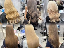 ブランドサロンも認めた高級薬剤、ハイレベルな施術は未来の髪の毛を輝かせるための大切なパートナー♪