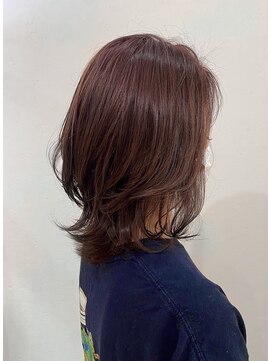 ベルム(Belme) カシスブラウン×レイヤーボブ