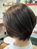 美容室ひろ&nbsp;お白髪活かしぼかしカラー＋カット＋ケアTR