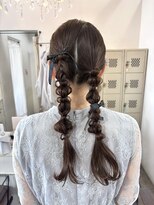 ヘアーブランドジン ヴェール(HAIR BRAND Jin Vert)&nbsp;New kawaii "ツイン編み下ろし"