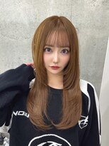 シィム(CYM)&nbsp;エクステ/レイヤーロング/ライトブラウン