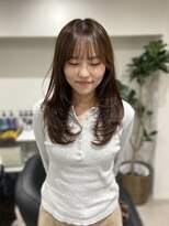 ルネ(Rune)&nbsp;レイヤーカット／ヘーゼルベージュ