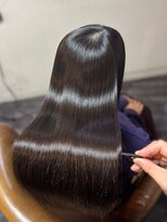 カミケン 方木田店(kamiken.) うる艶ロング×美髪縮毛矯正【カミケン方木田/福島】