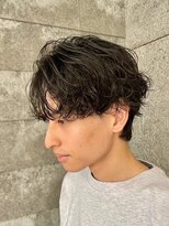 ニアウ 伊勢崎連取店(Niau)&nbsp;メンズマッシュツイストスパイラルパーマメンズパーマ