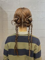 バルべス トーキョー(BARBES TOKYO)&nbsp;ツインカチモリアレンジヘア【清板】