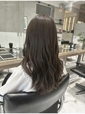 <ゲスト>ブリーチなしダブルカラーで作る大人オリーブグレージュ