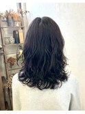 ゆるふわミディアムパーマ