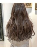#ハイライト#バレイヤージュ#アッシュベージュ#パールベージュ
