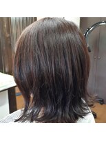 ヘアーヒーリングサロン アズ ラグジュアリー(hair healing salon az luxury) 外ハネスタイル