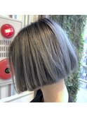 ☆ミニマムボブ☆ブルーグレー　　＃池袋駅