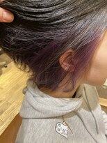 ヴァンクシー バイ ルナ(VANKCY by Luna) インナーカラー イヤリングカラー バイオレット デザインカラー