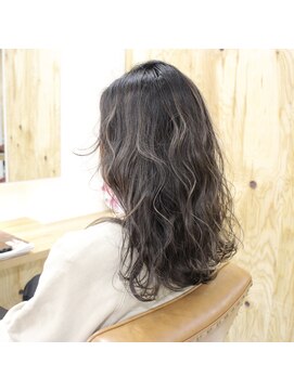 デコヘアーフラッペ(DECO HAIR frappe) ハイライト　グレージュ