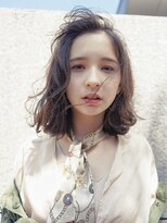 ナンバー 秋田店(N°)&nbsp;マッシュウルフベージュくすみカラーラベージュラベンダーピンク