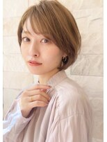 リアン(lien)&nbsp;【lien.ai】ひし形小顔ショート/オリーブカラー