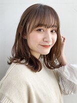 【GARDEN荒井夏海】ふんわりレイヤーロブ×小顔前髪