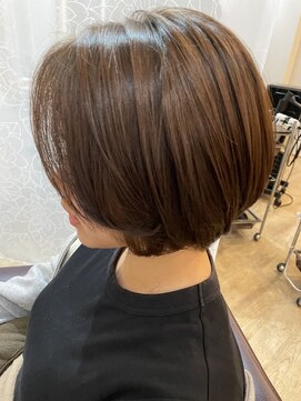 ヘアー プティ(hair puti) 束感ショートボブ