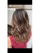 ラフ 難波店(LAFF)&nbsp;#黒髪#ボブルフ#ネビージュ#小顔#ワンレン