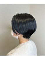 タヤ 東急百貨店吉祥寺店(TAYA) ハンサムショート20代30代40代ブルーブラックパーマなし