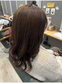 【艶髪カラー】抜け感ブラウン
