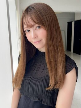 アグヘアースウィート 名駅店(Agu hair sweet)の写真/扱いやすいスタイルで、毎日のお手入れも簡単☆毛先まで自然なストレートを実現☆毎朝のお手入れも簡単に◎