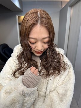 リブロ(LiBro) メルティーカラー大人ガーリーフェミニンロングデジタルパーマ