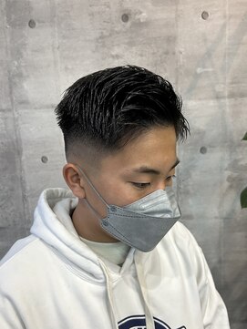 エルアンド(L and) スキンフェードサイドパート