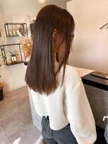 メデル(mederu) 透明感カラー暗髪グレージュカラー透け感カラー20代30代40代
