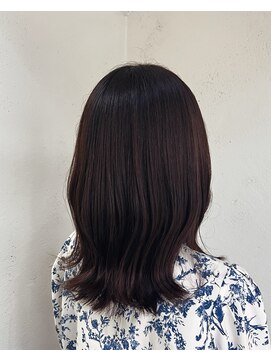 アコレ カリテ 草津店(ACCOLE qualite) ショコラブラウン×外ハネミディ