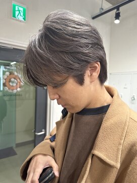 ウニレ バイ センス(unire by sense) 【メンズ/飾磨】センターパート/メンズバレイヤージュカラー