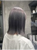 退色後も楽しめるシルバーグレーカラー【ことこ】