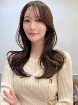 ミンクス渋谷スマートサロン(MINX shibuya smart salon) イメチェン前髪小顔ロング_渋谷/表参道