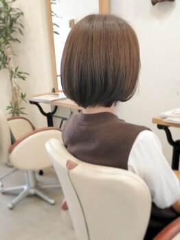 ライト(hair design Lite)の写真/【六甲駅徒歩5分】お気に入りのサロンにまだ出会えていない人にオススメ☆頭皮に優しいカラーを使用☆