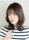 【高木美緒】レイヤー小顔顔まわり透明感艶感カラーくすみカラー