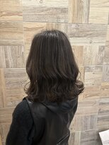 エルバイシオン(aile by sion)&nbsp;ハイライト×グレージュ×白髪ぼかし